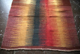 Old Mini Milas Kilim 3.3ftx3.3ft