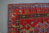Old Konya Obruk Kilim 4.7ftx6ft