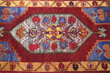 Old Mini Turkish Rug 21inx46in