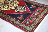 Vintage Mini Turkish Rug 21inx45in