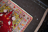 Vintage Turkish Southern Anatolian Rug 3.2ftx6.6ft