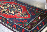 Vintage Mini Turkish Rug 1.9ftx3.9ft