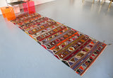 Old Konya Kilim Runner 3.6ftx10.8ft