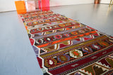 Old Konya Kilim Runner 3.6ftx10.8ft