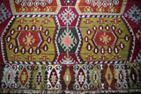 Vintage Sivas Kilim 6.9ftx12.8ft