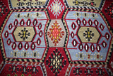 Vintage Sivas Kilim 6.9ftx12.8ft