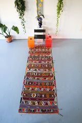 Old Konya Kilim Runner 3.6ftx10.8ft