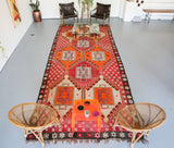 Vintage Kars Kilim 6.7ftx15.8ft