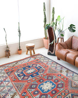 Vintage Turkish rug in living room setting, old rug, antique rug, pastel colors, faded colors, Turkish rug, vintage rug, soft rug, Portland, Oregon, rug store, rug shop, local shopVintage Turkish rug in living room setting, old rug, antique rug, pastel colors, faded colors, Turkish rug, vintage rug, soft rug, Portland, Oregon, rug store, rug shop, local shop