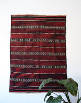 Old Bergama Yuncu Kilim 5.2x7.6ft