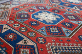 Vintage Turkish rug in living room setting, old rug, antique rug, pastel colors, faded colors, Turkish rug, vintage rug, soft rug, Portland, Oregon, rug store, rug shop, local shop