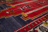 Vintage Turkish rug in a living room setting, pile rug, Turkish rug, vintage rug, portland, rug shop, bright colors, wild shaman, soft rug, bold color, Portland, Oregon, rug store, rug shop, local shop