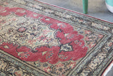 Vintage Mini Turkish Rug 25inx39in