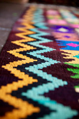 Vintage Milas Bencik Kilim 5.3ft x 8.8ft