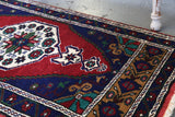 Vintage Mini Turkish Rug 1.10ftx3.5ft