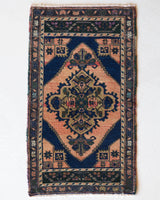 Vintage mini kilim rug in room decor setting, kilim, Turkish rug, vintage rug, portland, rug shop, bright colors, wild shaman, soft rug, bold color, Portland, Oregon, rug store, rug shop, local shop