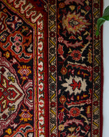 Vintage Turkish rug in a living room setting, pile rug, Turkish rug, vintage rug, portland, rug shop, bright colors, wild shaman, soft rug, bold color, Portland, Oregon, rug store, rug shop, local shop