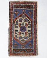 Vintage mini kilim rug in room decor setting, kilim, Turkish rug, vintage rug, portland, rug shop, bright colors, wild shaman, soft rug, bold color, Portland, Oregon, rug store, rug shop, local shop