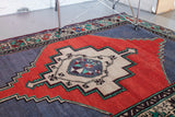 Old Turkish Anatolian Rug 3.6ftx4.10ft