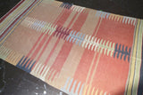 Vintage Bodrum Bos Kilim 4.1ftx8.11ft