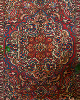 old rug, antique rug, Turkish rug, Portland, Oregon, rug store, rug shop, local shop, bright colors, wild shaman, large rug, area rug, red rug, bold color, burgundy, dark red, persian rug