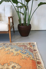 Vintage Anatolian Rug 4.5ftx8.4ft