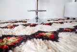 Area rug in a living room setting, pile rug, Turkish rug, custom rug, , new rug, modern rug, customizable rug, made to order rug, portland, rug shop, bright colors, wild shaman, soft rug, bold color, Portland, Oregon, rug store, rug shop, local shop, made in Turkey