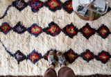 Area rug in a living room setting, pile rug, Turkish rug, custom rug, , new rug, modern rug, customizable rug, made to order rug, portland, rug shop, bright colors, wild shaman, soft rug, bold color, Portland, Oregon, rug store, rug shop, local shop, made in Turkey