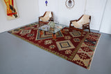 Vintage Manisa Kilim 7.2ftx12.4ft