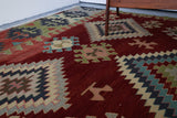 Vintage Manisa Kilim 7.2ftx12.4ft
