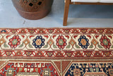 Old Kayseri "Holbein" Rug 6.5ftx9.7ft
