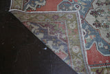 Vintage Faded Turkish Anatolian Rug 4.6ftx7.9ft
