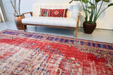 Old Demirci Oushak Rug 7.8ftx10.9ft