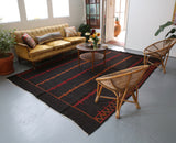 Old Karakecili Cicim Kilim 8ftx10.7ft