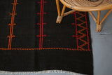 Old Karakecili Cicim Kilim 8ftx10.7ft
