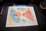 Vintage Nigde Kars Carpet 5.8ft x 7.4ft