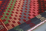 Vintage Aegean Cicim Kilim 6.2ftx9.7ft
