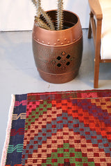 Vintage Aegean Cicim Kilim 6.2ftx9.7ft