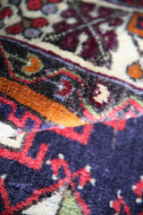 Vintage Nigde Ortakoy Rug 3.9ftx6.10ft