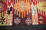 Vintage Adana Kilim Runner 2.1ft x 13ft