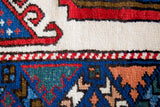 Vintage mini kilim rug in room decor setting, kilim, Turkish rug, vintage rug, portland, rug shop, bright colors, wild shaman, soft rug, bold color, Portland, Oregon, rug store, rug shop, local shop
