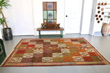 Vintage Bergama Kozak Cicim Kilim Runner