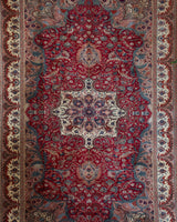 Vintage Turkish rug in living room setting, old rug, antique rug, pastel colors, faded colors, Turkish rug, vintage rug, soft rug, Portland, Oregon, rug store, rug shop, local shop