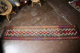 Old Sivas Kilim Runner 2.1ftx10.6ft