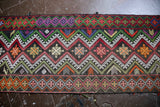 Old Sivas Kilim Runner 2.1ftx10.6ft