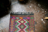 Old Sivas Kilim Runner 2.1ftx10.6ft