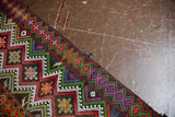 Old Sivas Kilim Runner 2.1ftx10.6ft