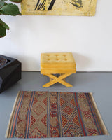 old rug, antique rug, earthy colors, faded colors, turkish rug, vintage rug, flat weave, mini rug, pile rug, Wild Shaman, Portland, Oregon, rug store, rug shop, local shop, kilim rug