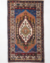 Vintage mini kilim rug in room decor setting, kilim, Turkish rug, vintage rug, portland, rug shop, bright colors, wild shaman, soft rug, bold color, Portland, Oregon, rug store, rug shop, local shop