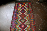 Old Sivas Kilim Runner 2.1ft x 10ft